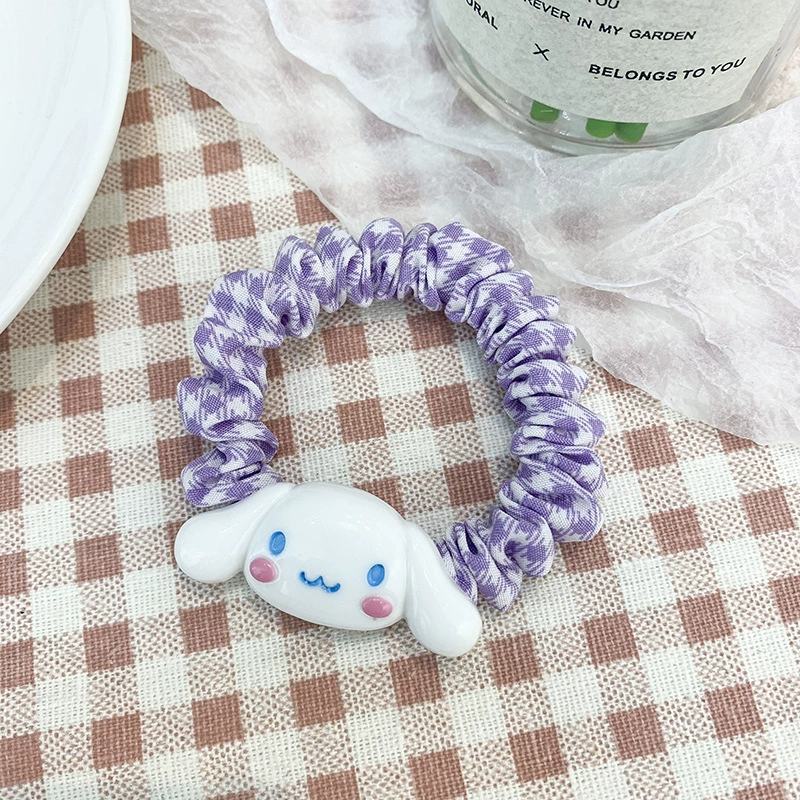 Корея волосы прожиг large intestine hair ribbon полосы галстук голова верёвка сеть красный девочка полный жир кишечника шарик волосы кольцо оптом