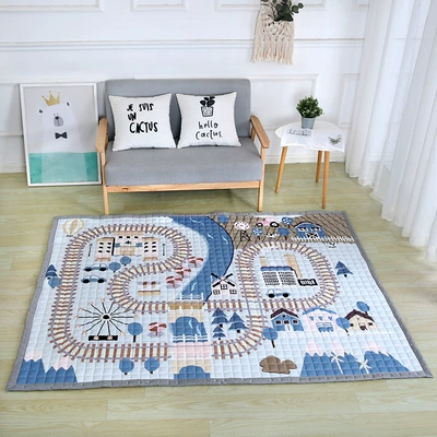 Avtomobil döşəmə paspasları | Crawling Mat Multi-Functional Baby - fence-town-145195-about-2kg-with-independent-packaging