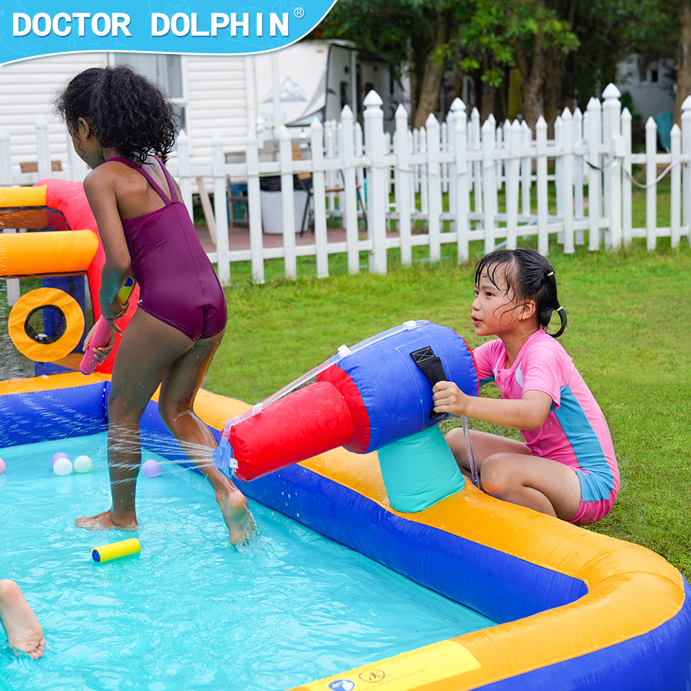 Doctor Dolphin | Castillo inflable para niños pequeño hogar paraíso para niños pequeño hogar castillo inflable hogar