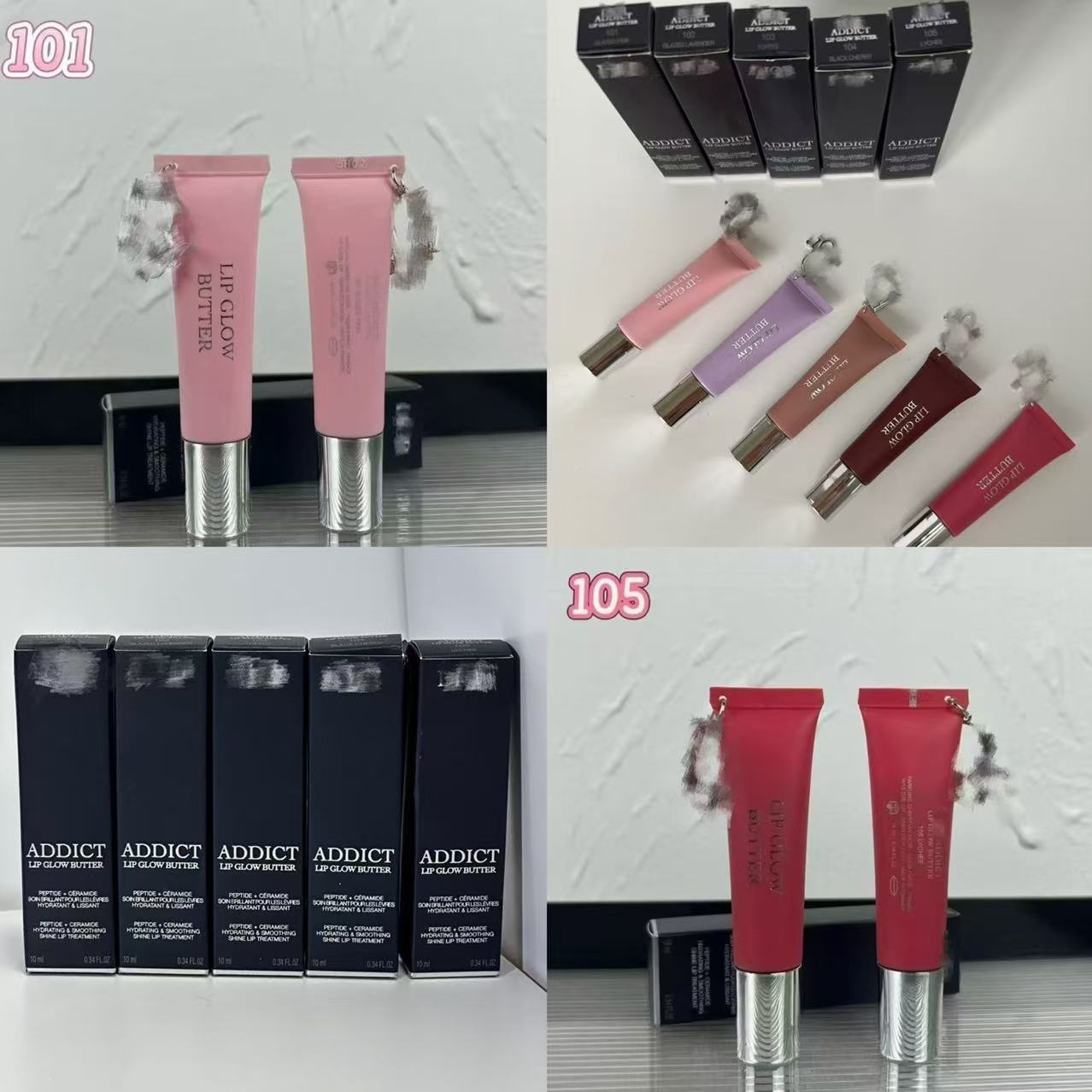 25 Çeşid Jelly Dudak Parladıcısı, 10 ml Tam Ölçü