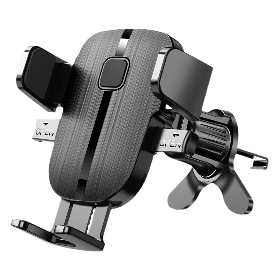 Soporte para teléfono móvil del coche marco de navegación del teléfono móvil del coche salida de aire del coche puerto de aire acondicionado soporte fijo tipo de gancho