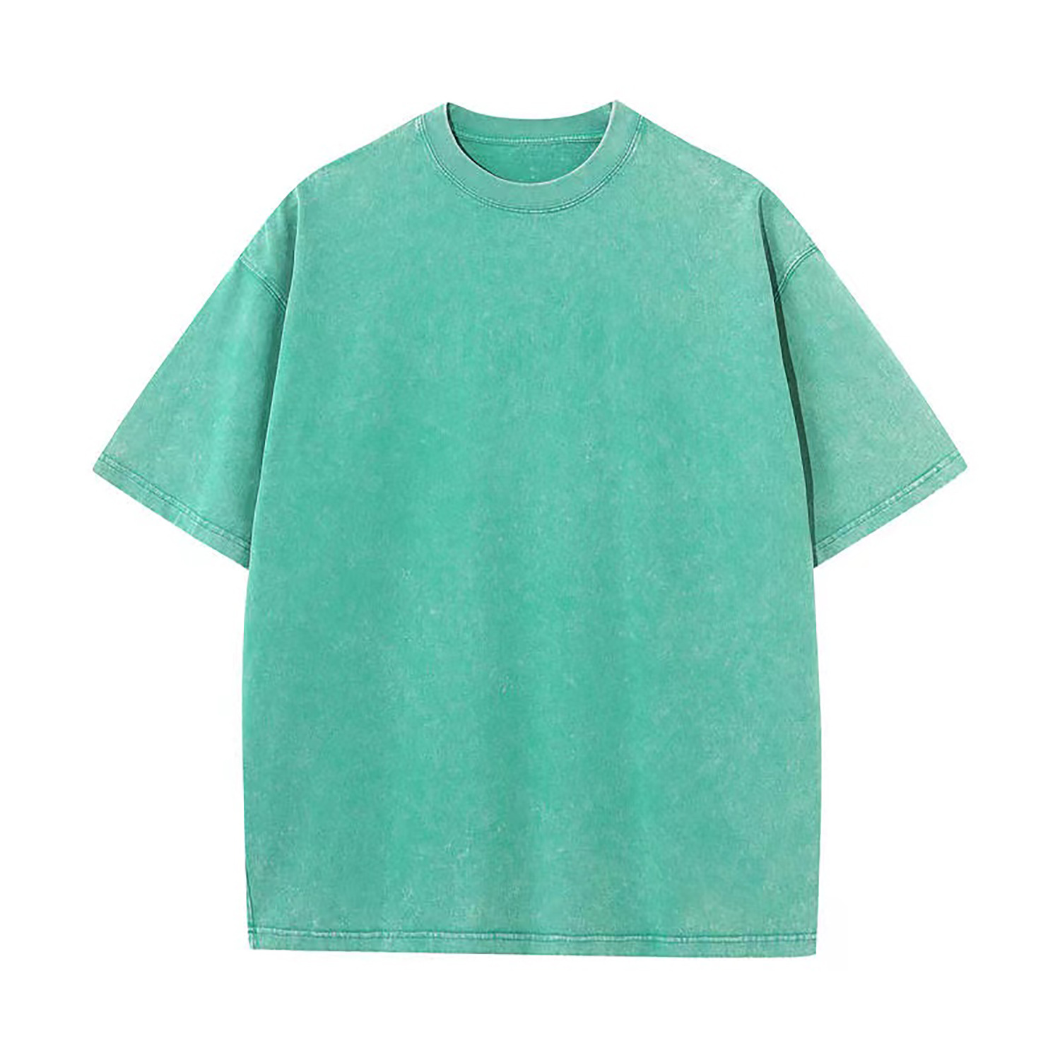 230g pesado camiseta de manga corta hombre nuevo cuello redondo suelto oversize lavado con agua hace la vieja chaqueta de marca de moda