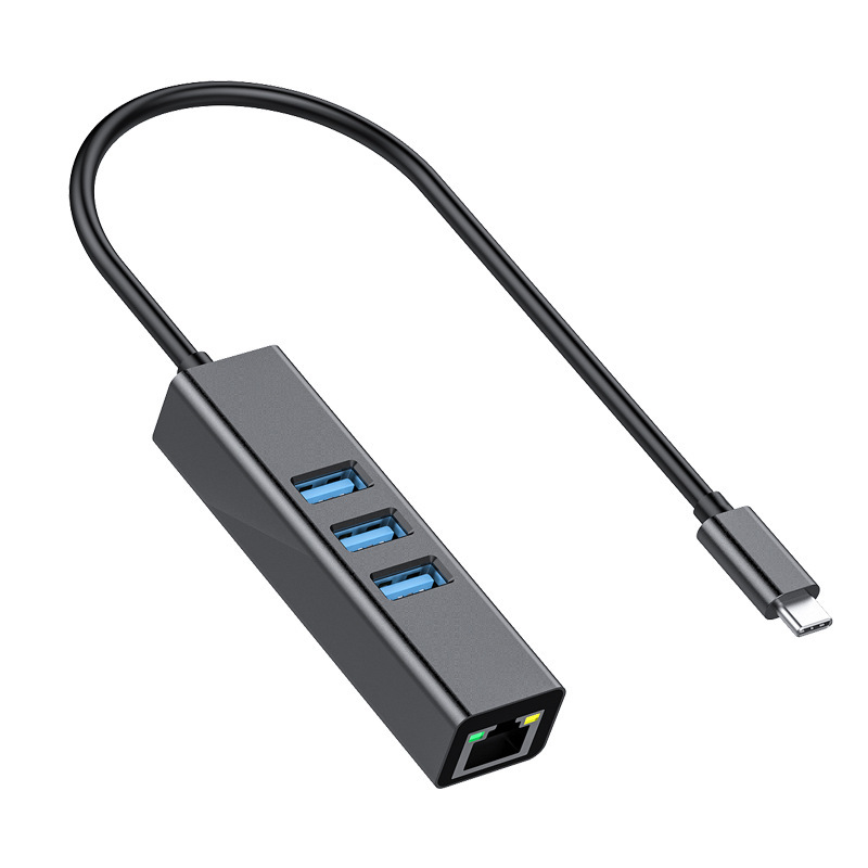 拡張ドック ギガビットネットワークカード USB TYPEC 3.0 ハブ ノートパソコンやタブレットの周辺機器拡張に最適|undefined