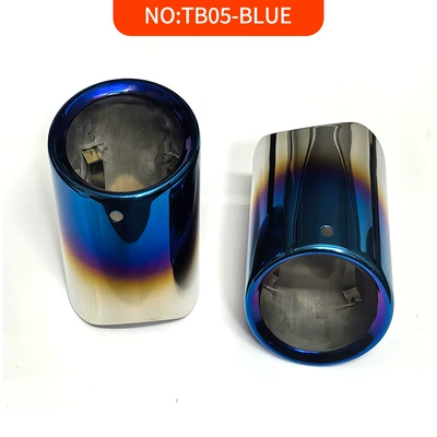 Suitable for BMW 5 Series Exhaust pipe - blue