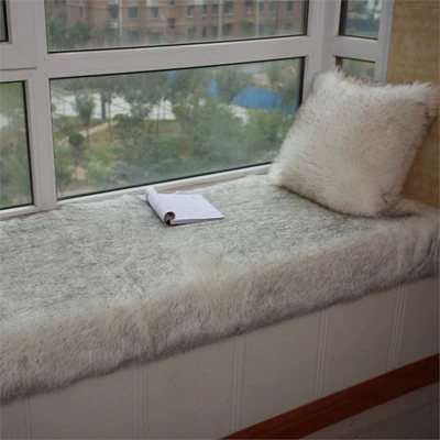 Cut, Wabi-Sabi Style Carpet, Light | Car Carpet - white-gray-tip-40cmx40cm