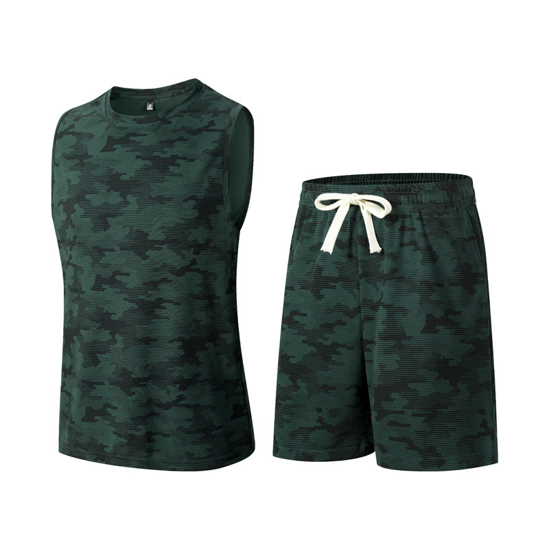 Manufacturer of cross-border men's vests, suitable for inner wear, base layer, summer casual loose sleeveless hurdles sports.