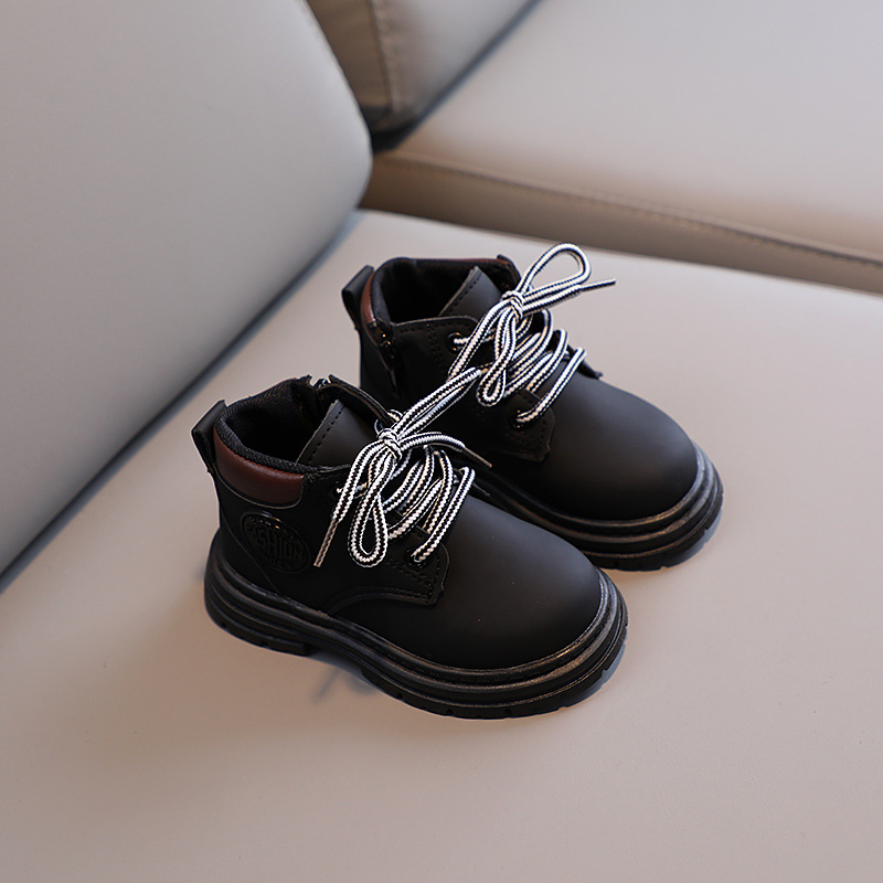 Martin 2023 Autumn/Winter New Children's Shoes Girls' Baby Little Yellow Boots Boys' Casual Soft_voghion.com