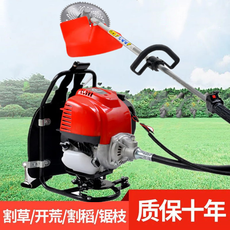 省时省人力背负式汽油机除草机 二冲程大动力割草机 园林割灌机