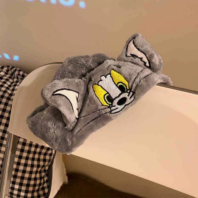 Caricatura verde rana correa de cabello mujer nuevo lindo gran ojo correa de cabello lavar la cara correa de cabello máscara de Navidad tocado