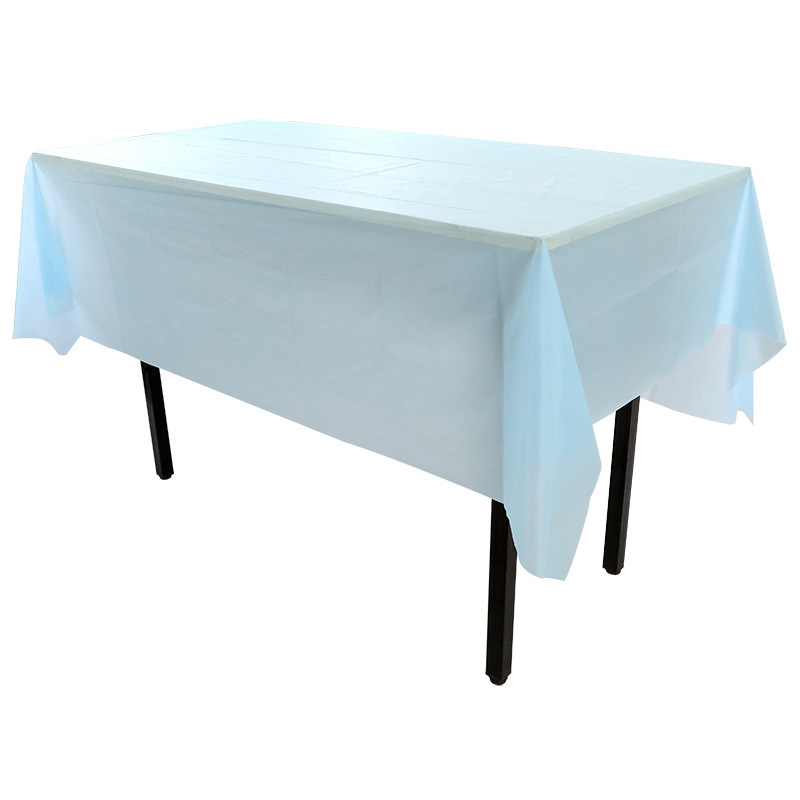 200pcs Quantity Housewarming, Party, Birthday Occasion Birthday Casual Solid Color Plastic Housewarming Party Birthday Tablecloth