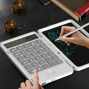 Rechargeable Calculator Office Portable Mini Accounting Financial Exam Science Smart Computer with Handwriting Pad