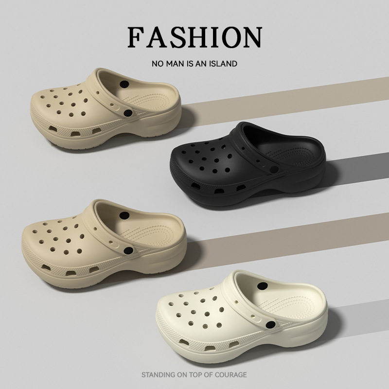 Cloud Clogs Women's 2026 New Model Outdoor Non-Slip Eva Soft Sole Beach Slippers for Women Summer