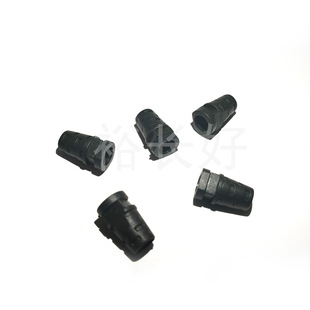 Wire Interface protective rubber sleeve PVC protective rubber sleeve plastic soft rubber sleeve black