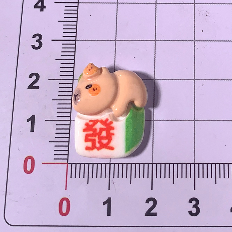 Caricatura brillante animal delfín oso de agua accesorios de resina DIY hechos a mano caja de teléfono móvil broche de cabello agujero de cuerda zapatos agujero decoración