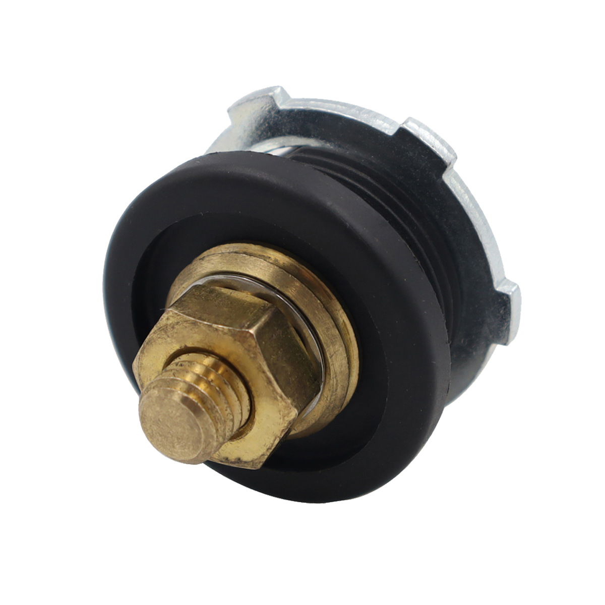 Terminal de carga de la batería par rojo y negro sin sombrero conector de terminal de la batería columna de carga de la batería a distancia