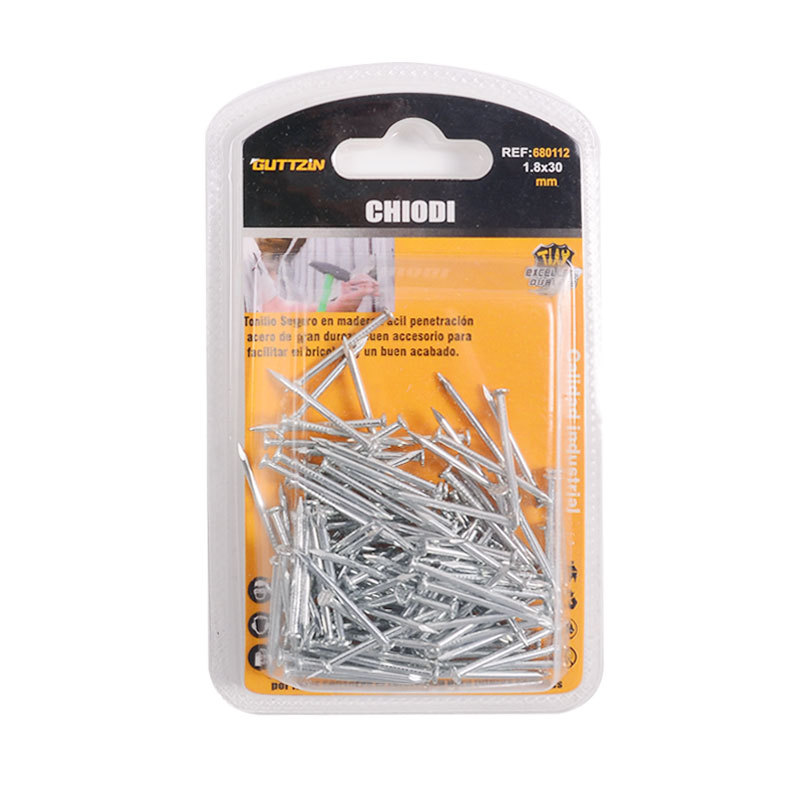 铁钉泡壳装商超销售外贸日用五金盒装铁钉 家用多规格钉子铁钉详情5