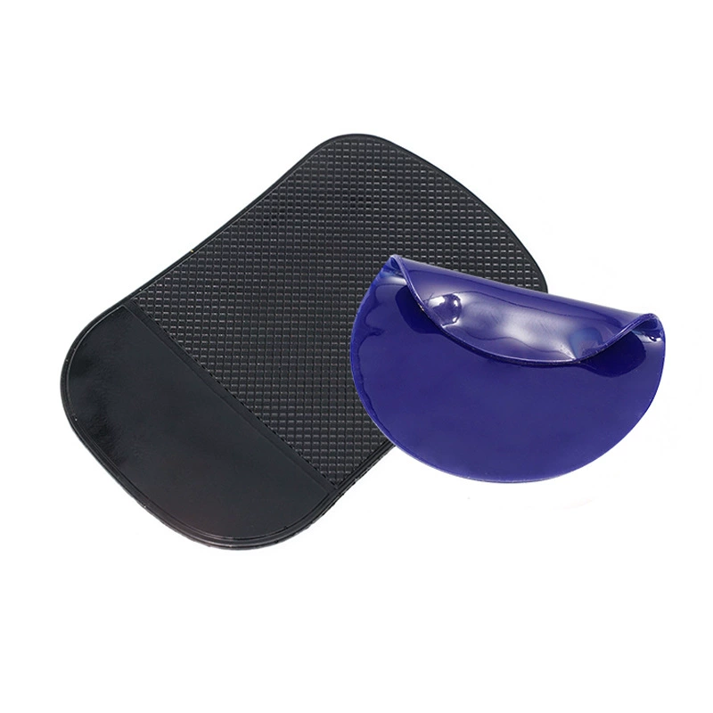 Factory Direct PU автомобильный Противоскользящий коврик для мобильного телефона высоковязкий бесшовный съемный клей автомобильный коврик для хранения мобильного телефона