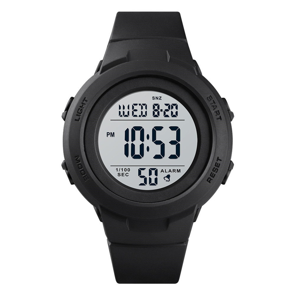Skmei 1615 multifuncional impermeable reloj para niños colorido LED luminoso alarma personalidad estudiante reloj electrónico