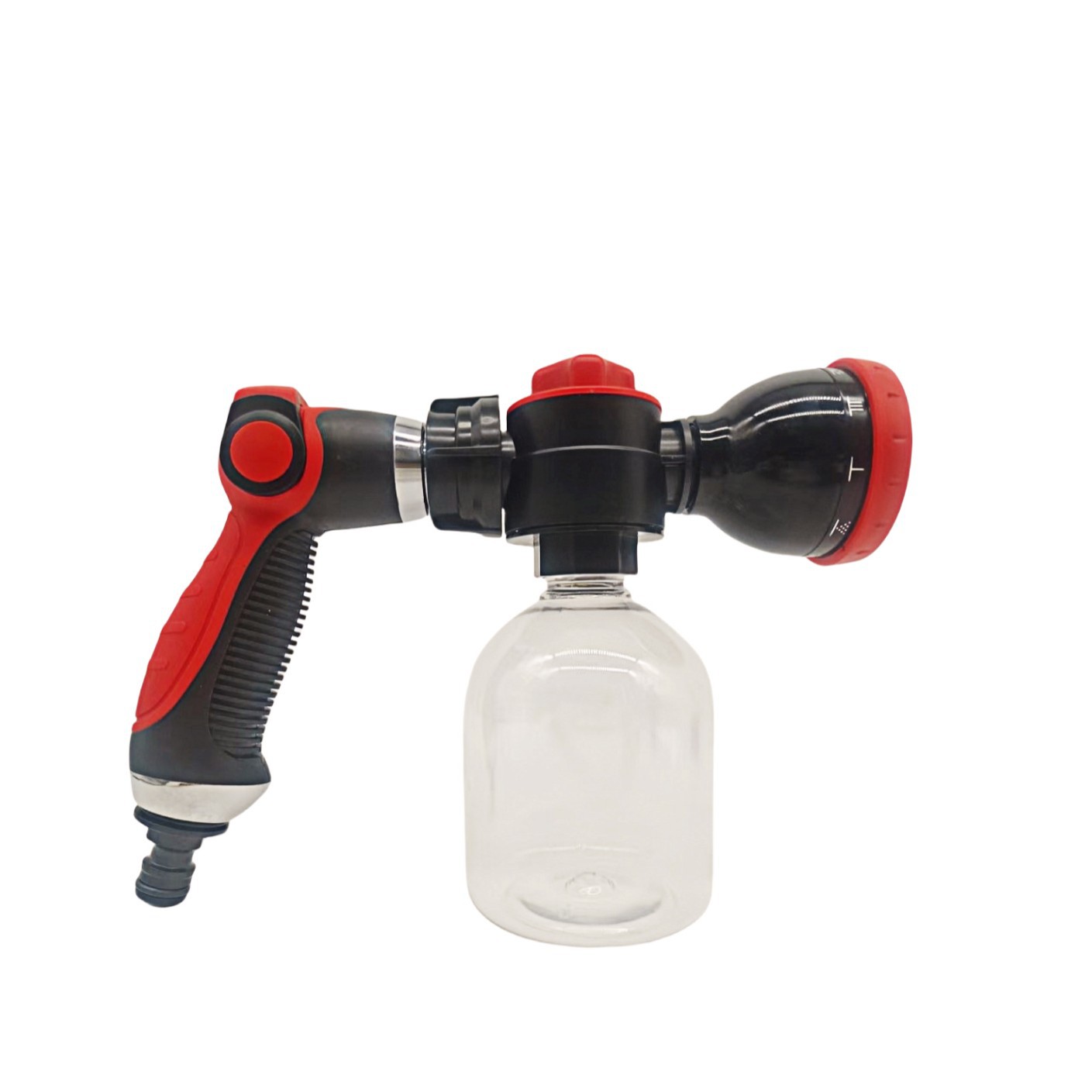 跨境热销园林户外浇花洗车宠物清洁金属10功能泡沫喷洒水枪