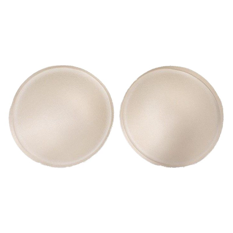 Круглый Йога Одежда Купальник Губка Pad Без Бретелек Кронштейн Чашка Спортивное Термобелье Грудь Хлопок Грудь Pad Вставка