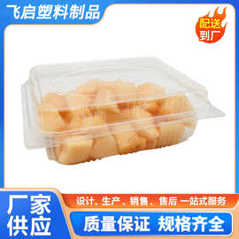 透明吸塑一次性果蔬包装盒 PET塑料盒1000g包装盒 透明水果包装盒