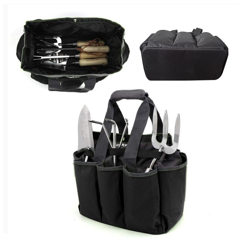 Amazon Spot Kit de gran capacidad Tela Oxford multifunción con bolsa de bolsillo bolsa de almacenamiento portátil de jardinería