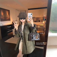 DEEMObar * bour私服! 今期の重工シリーズは綿を挟んでジャケットのウインドブレーカーを着ています。
