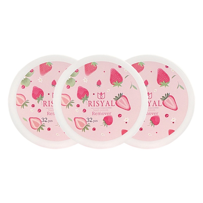 Disposable Nail Polish Remover Wipes 32 Pieces Boxed Non-Harming Real Nail Polish Remover Pads Fruit Flavored Nail Polish Remover Wipes Manufacturer Wholesale