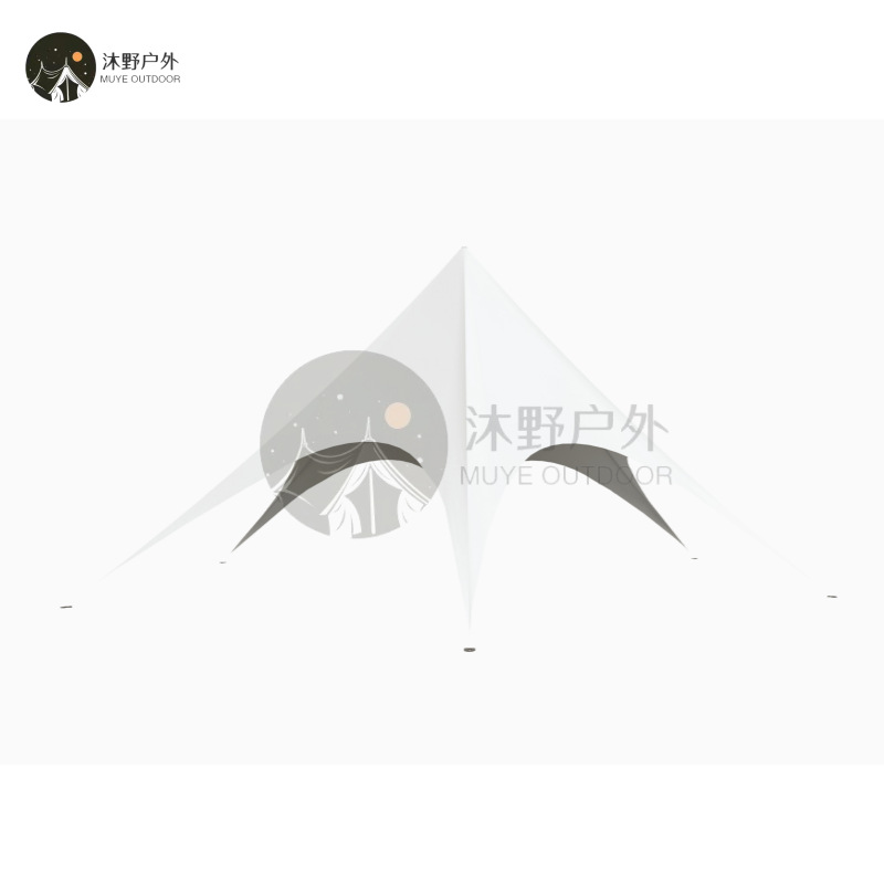 Campamento al aire libre de Muye, campamento de 6 metros, gran cortina de octopus, fabricante de tela de Oxford