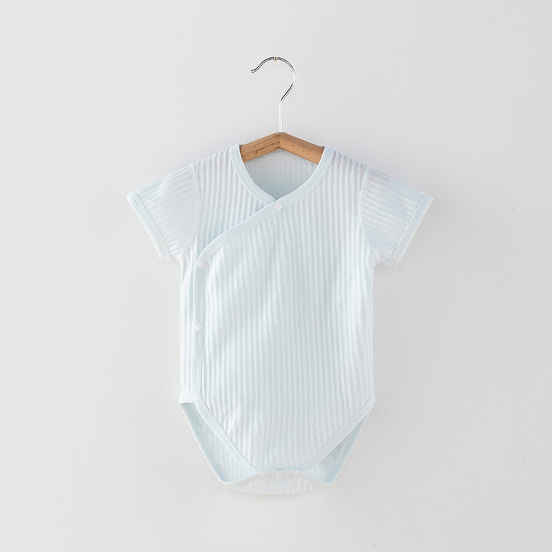 Bebé recién nacido vaina algodón recién nacido bebé primavera y otoño invierno ropa manga larga tocando fondo sin hueso mono mameluco