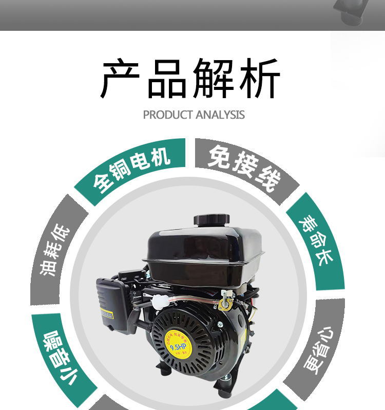 New 48V60V72V Electric Three-Wheel and Four-Wheel Vehicle Intelligent Frequency Conversion Self-Start and Stop Remote Control Range Extender Generator