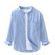Spring and Summer Linen Long-sleeved Shirt Men's Casual All-match Vertical Collar Cotton and Linen Shirt Artistic Men's Chinese Style Top 202