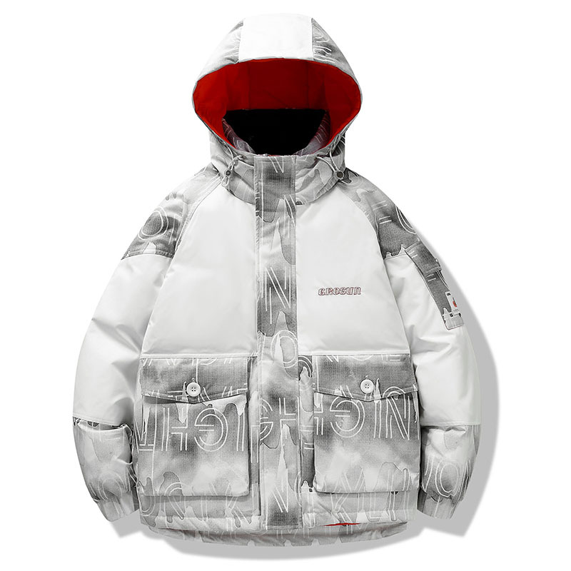 Men's Clothing Cross border special supply of Silk cotton jackets for men in winter, new style trendy brand short teenagers' thick winter_voghion.com