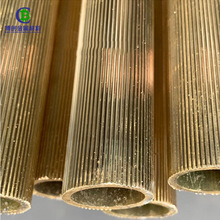 H65黄铜毛细管精密切割去毛刺10*1mm铜套管H59黄铜管滚花网纹加工