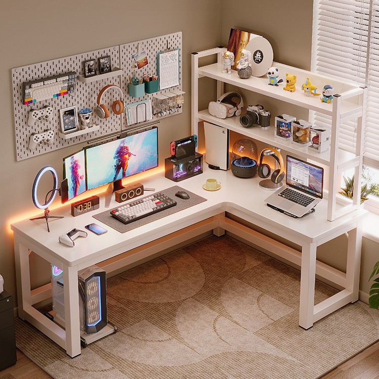 Corner Computer Desk Desktop E-Sports Table Home L-Shaped Desk Bedroom Study Table Simple Office Desk Wholesale