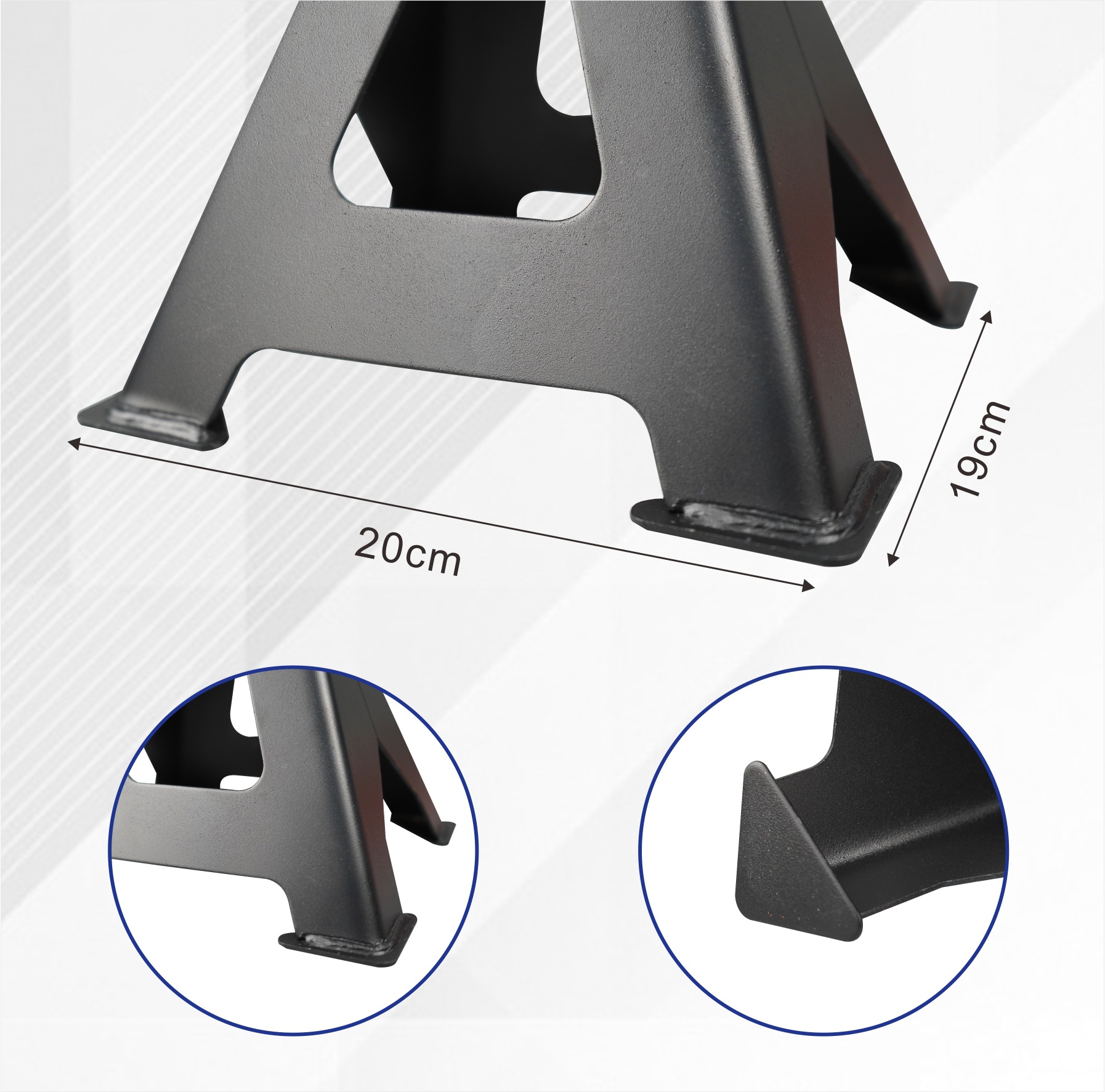 Marseille 3T security stand 0kg top stand car repair tool safety stand four-corner security stand work stand
