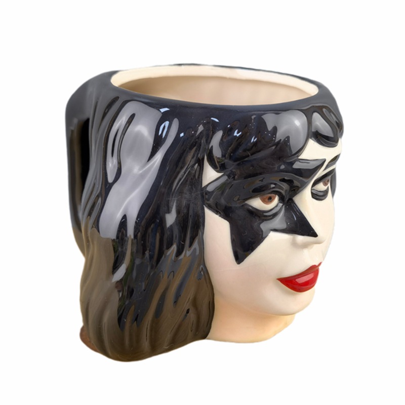 Halloween máscara taza de color hip-hop máscara bar taza de agua muerte cara fantasma 3d fiesta taza de café hip-hop