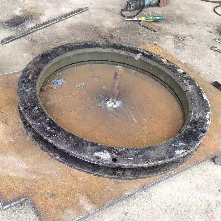 Two-Wheel Universal Turntable Trailer Steering Plate Accessories