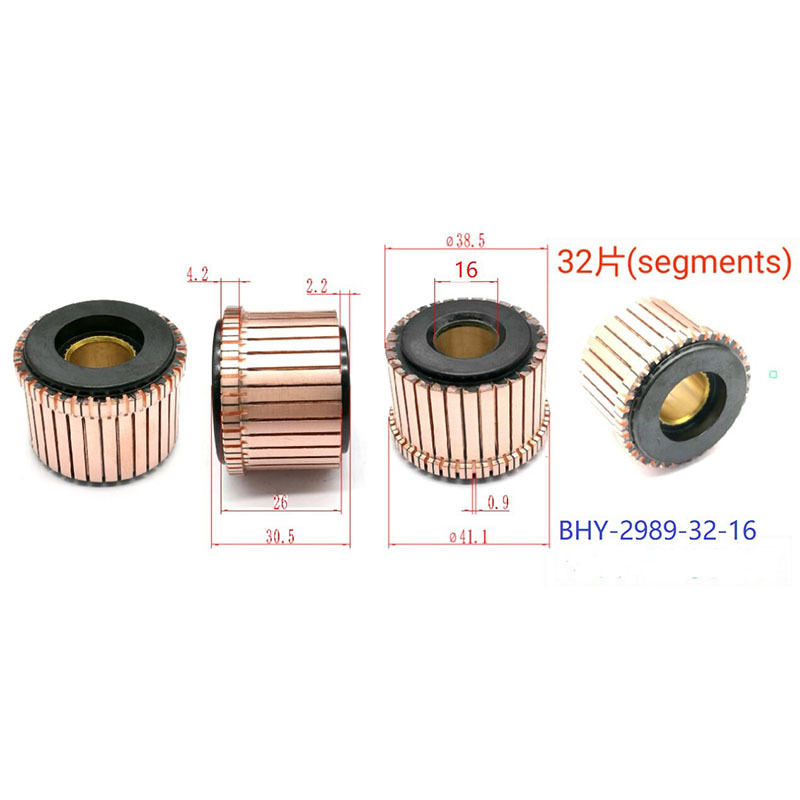 38.5*16*26（30.5）*32P 厂家供应 换向器整流子切割机换向器