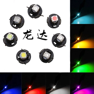 Новый автомобиль T3 T4.2 T4.7-3030-1SMD светодиодная приборная подсветка воздушного контура часы лампа