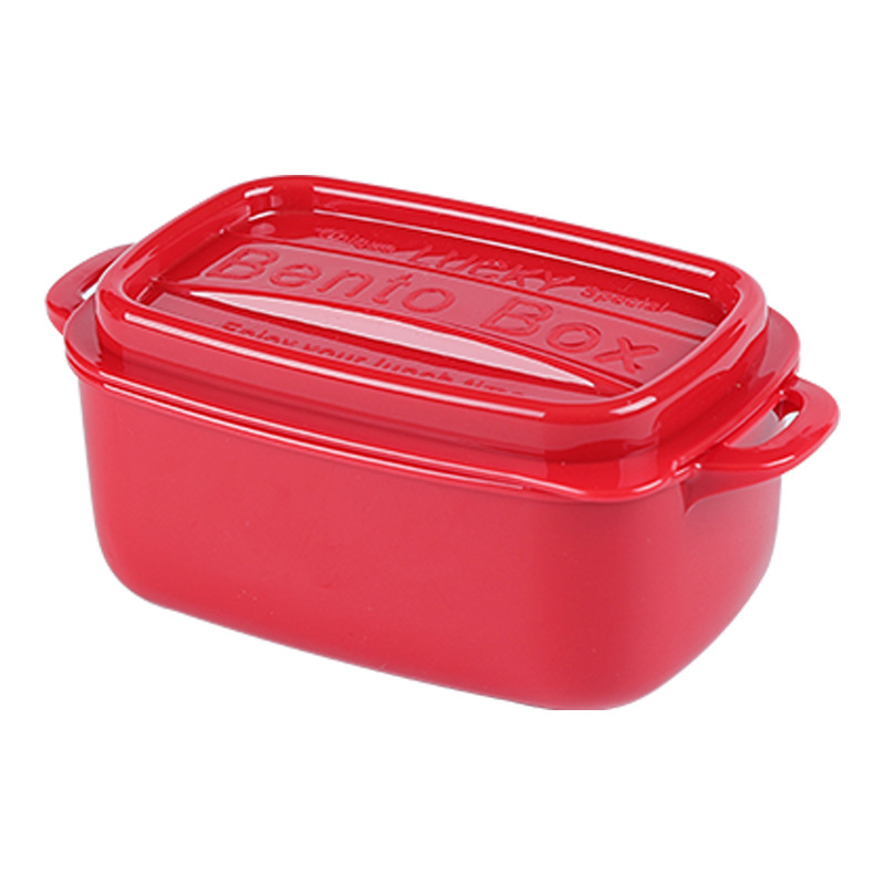 Caja de almuerzo rectangular caja de almuerzo de calefacción por microondas al por mayor trabajador de oficina estudiante niños cantina japonesa caja de almuerzo