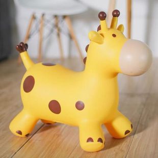 Jumping Horse Children's Pony Inflatable Toy Baby Horse Riding Adults Can Sit Rubber Horse