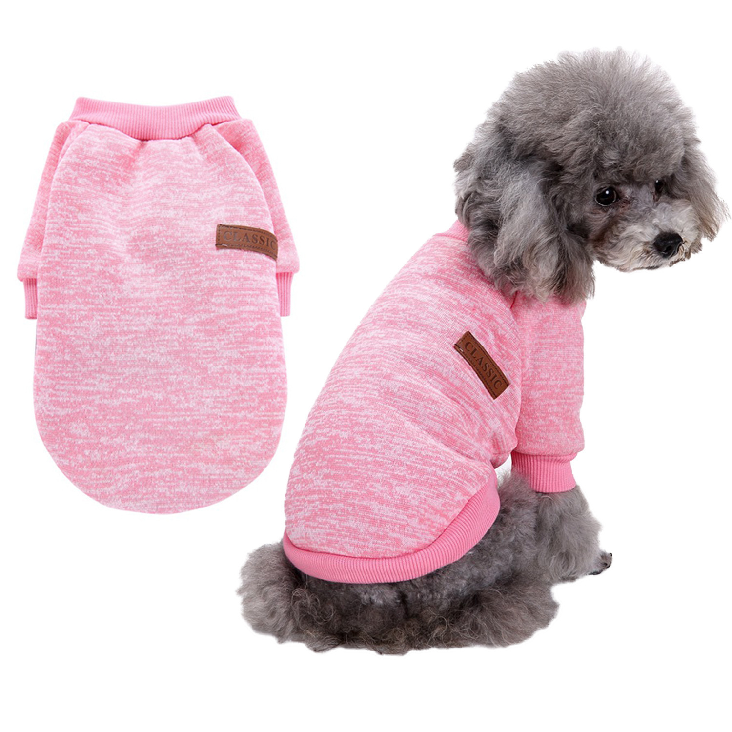 French bulldog, starling, and teddy bear clothing in various colors. Pet dog sweaters and hoodies. Pet dog and cat clothes._voghion.com