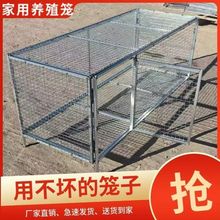 加厚加密鸡笼养殖笼加大防鼠养兔笼狗笼鹌鹑鸟鸽子笼清仓