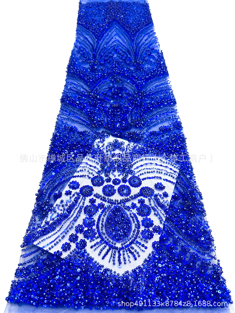Nuevo vestido de novia de moda vestido de cena de moda tela de perlas brillante comercio exterior transfronterizo al por mayor