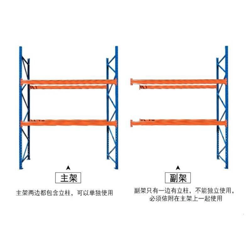 重型の高い棚の金属倉庫のパレット棚の倉庫倉庫の倉庫は厚い荷重棚の重型棚の重型棚を増加します。|undefined