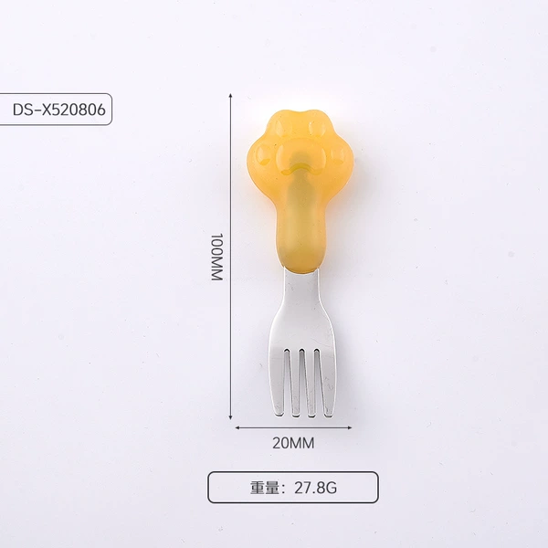Orange fork
