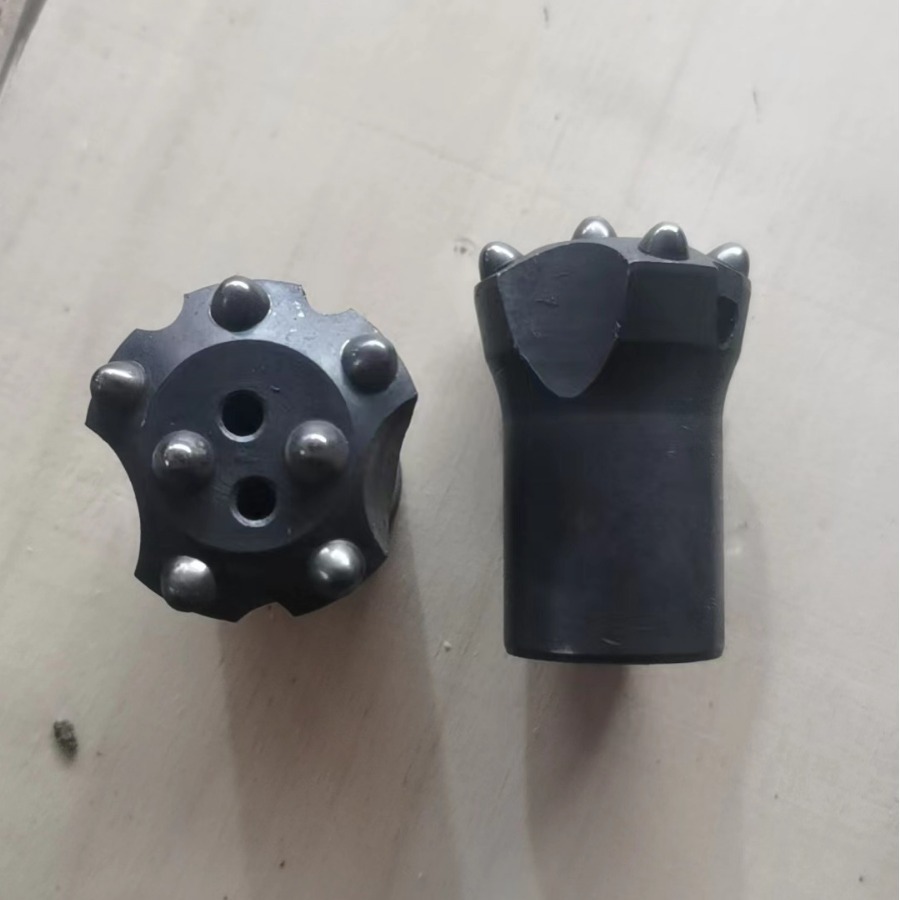 Broca de diente de bola 38 Broca de diente de bola de minería Dandong Broca de diente de columna de túnel de roca Broca de diente de bola prensada en frío 38