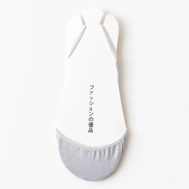 High-heeled shoes, socks, suspenders, boat socks, women's shallow mouth invisible non-falling heel half-palm summer thin forefoot half-cut cotton socks