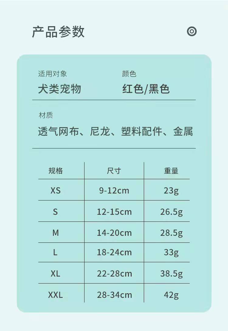 宠物狗狗嘴套防咬人防叫乱吃口罩狗套可调节小中大型犬工厂直供详情7